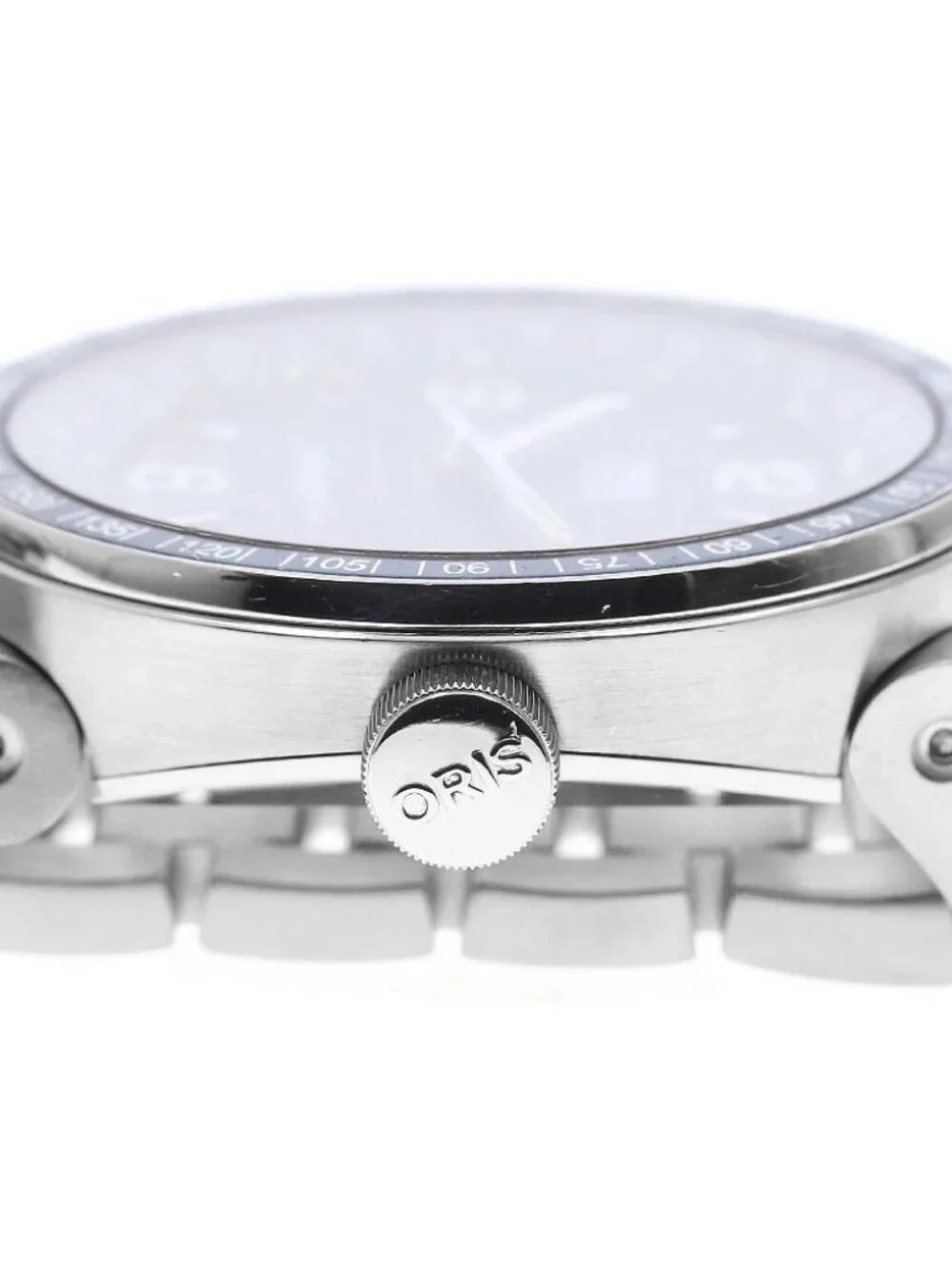 ORIS Williams F1 Team 7585 Pointer date black Dial Automatic Men's Watch_957548